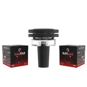 Pack chicha avec foyer Quasar et 2 kg de charbon Black Coco, idéal pour une combustion longue durée et des sessions de chicha optimales.